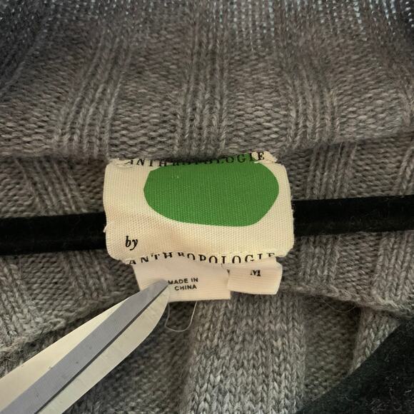 ANTHROPOLOGIE Dress Arsenau Knit Sweater Mini Wool Alpaca Blend Mock Neck - Picture 10 of 13